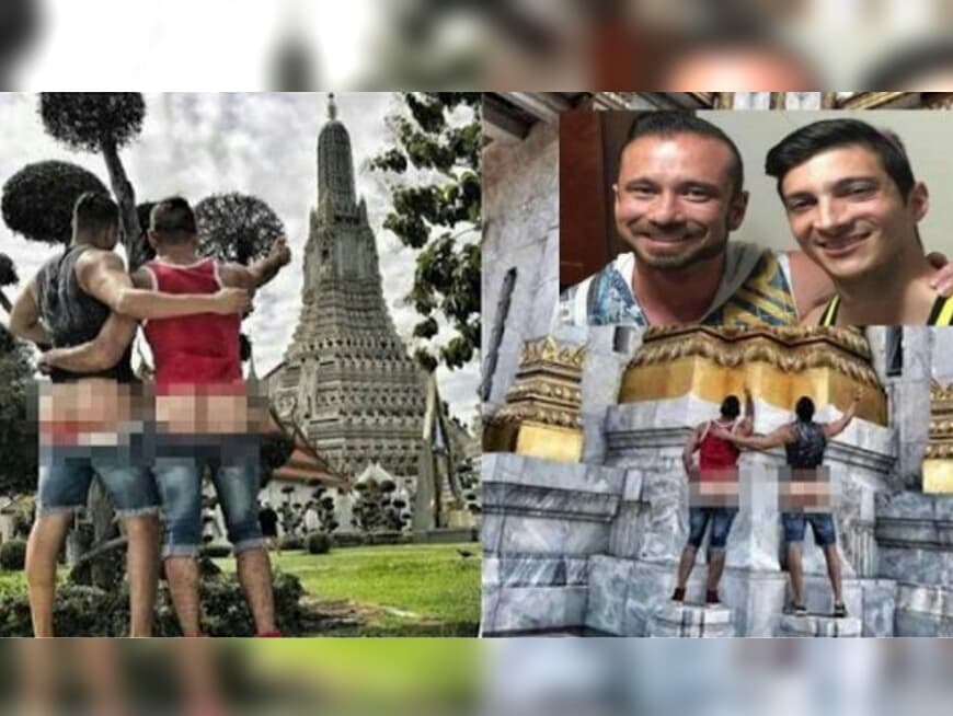 Тайланд. Новости: Таиланд депортировал геев, фотографировавших себя с голым задом.