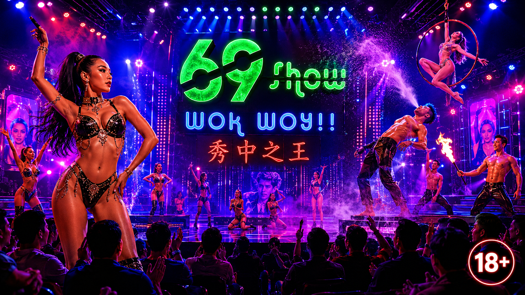 Шоу 69 в Паттайе (18+)