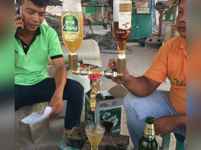 Таиланд. Новости: В Таиланде изобрели новый способ смешивать коктейли. 