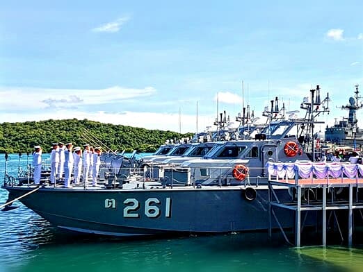 Таиланд. Новости: ВМФ Паттайи получил 4 новых патрульных корабля.