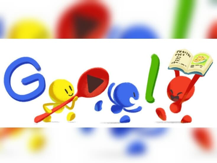 Тайланд. Новости: Google изобразил свой логотип в стиле тайской лапши пад-тай.