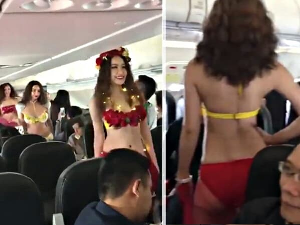 Тайланд. Новости: VietJet Air запустил рейс "Бангкок - Далат" с парадом в бикини.
