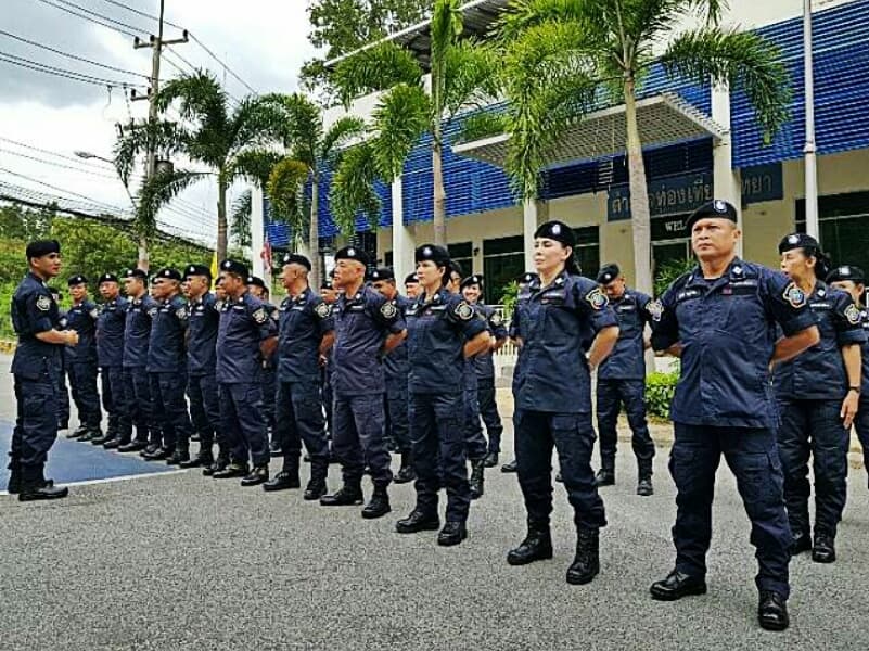 Полиция Паттайи не будет отдыхать на Рождество и Новый год.