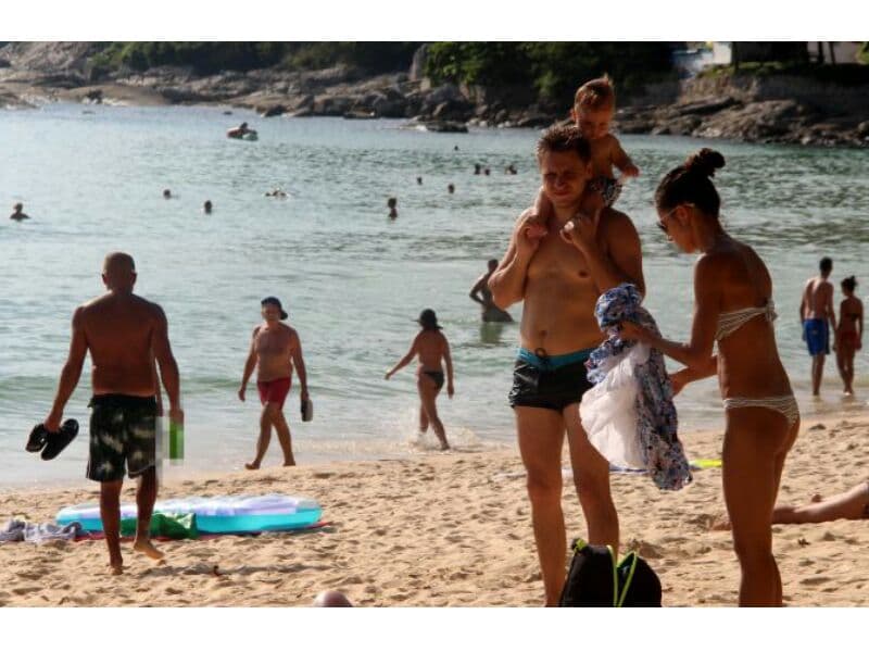 Россия и Китай стали лидерами по числу туристов в Таиланде в январе 2019.