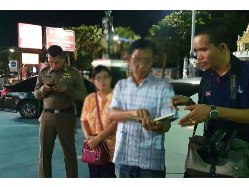 Берегитесь! В Паттайе разгуливает псевдокоп-вымогатель.