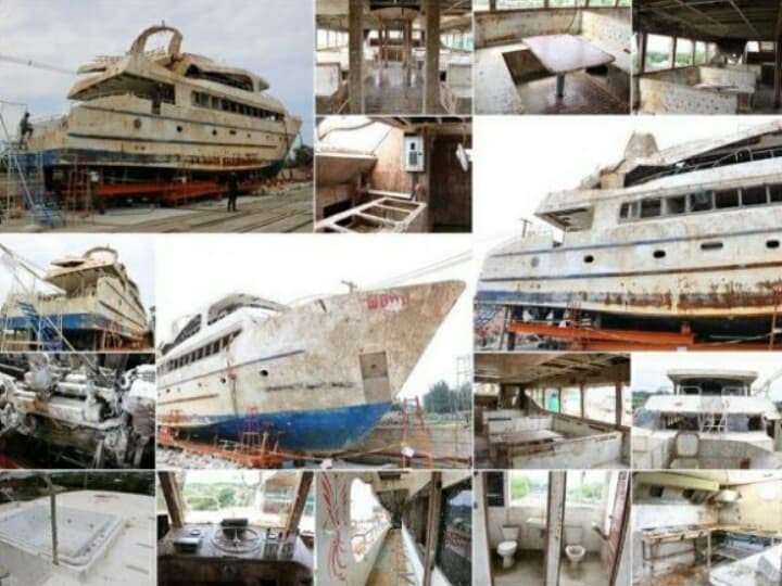 Несчастная яхта "Феникс" выставлена на аукцион.