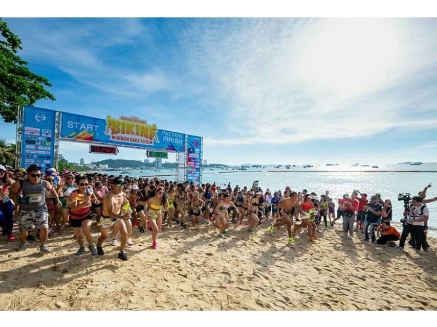 Пляжный бикини-марафон в Паттайе может попасть в Книгу рекордов Гиннесса.