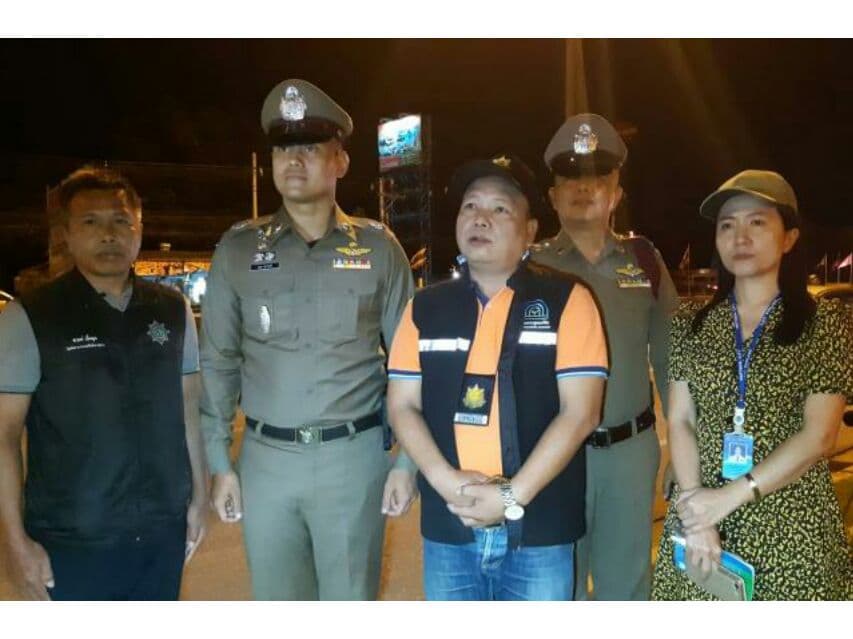 Полиция Паттайи проверяет громкость выхлопа. Лимит - 95 дБ.