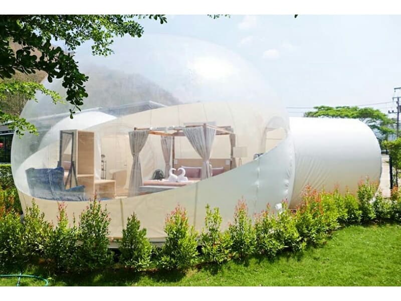 В Таиланде появился собственный отель "пузырь" Bubble Igloo.