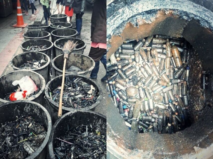 Никогда не угадаете чем засорилась канализация в Бангкоке.