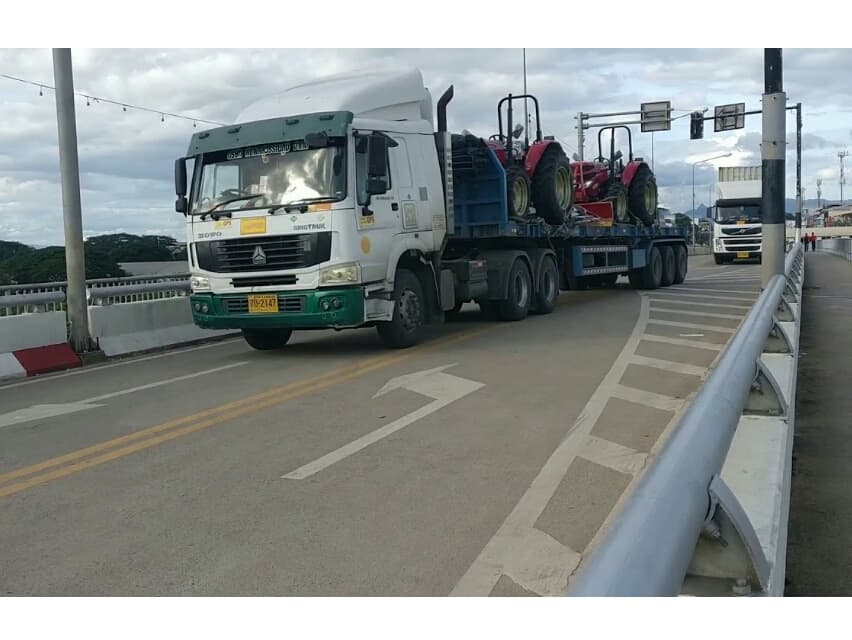 На реке Моэй между Таиландом и Мьянмой открыли новый "мост дружбы".