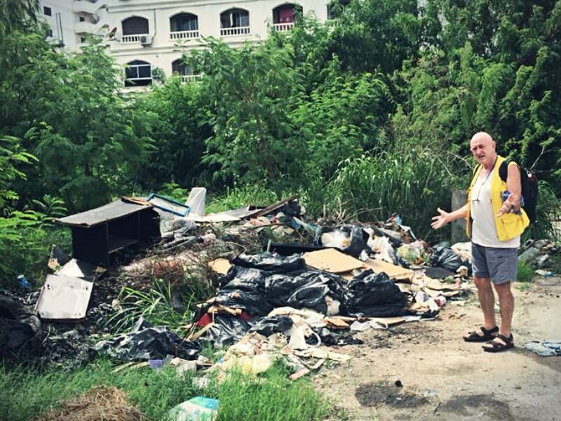 Власти отказались от сортировки мусора, чтобы спасти Паттайю от нелегальных свалок.