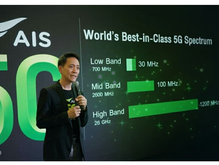 AIS готов к запуску сети 5G в Таиланде.