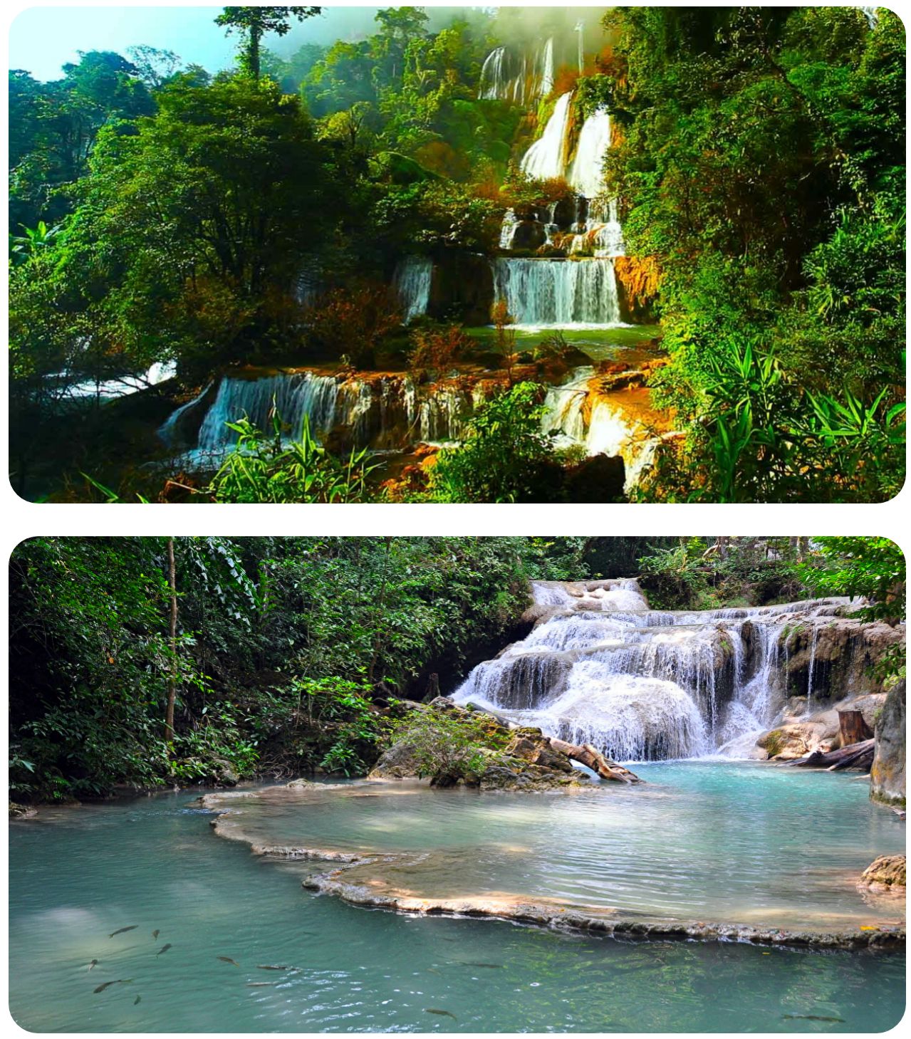 Водопады Таиланда