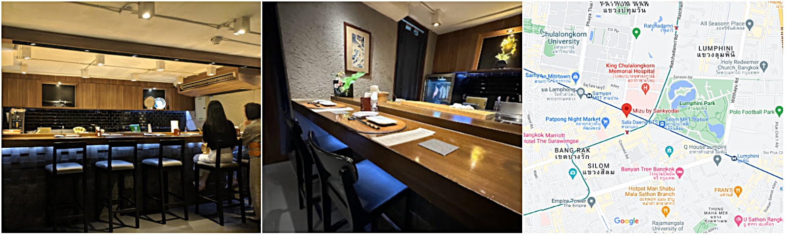 Ресторан Mizu by Sankyodai в Бангкоке