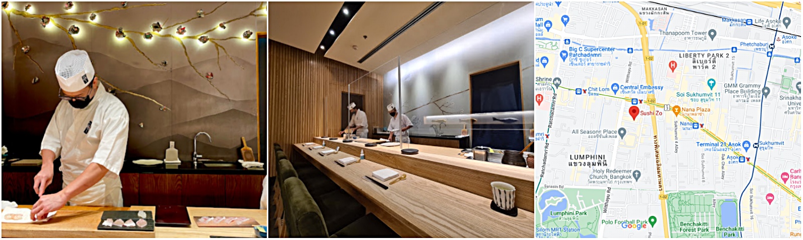 Ресторан Sushi Zo в Бангкоке