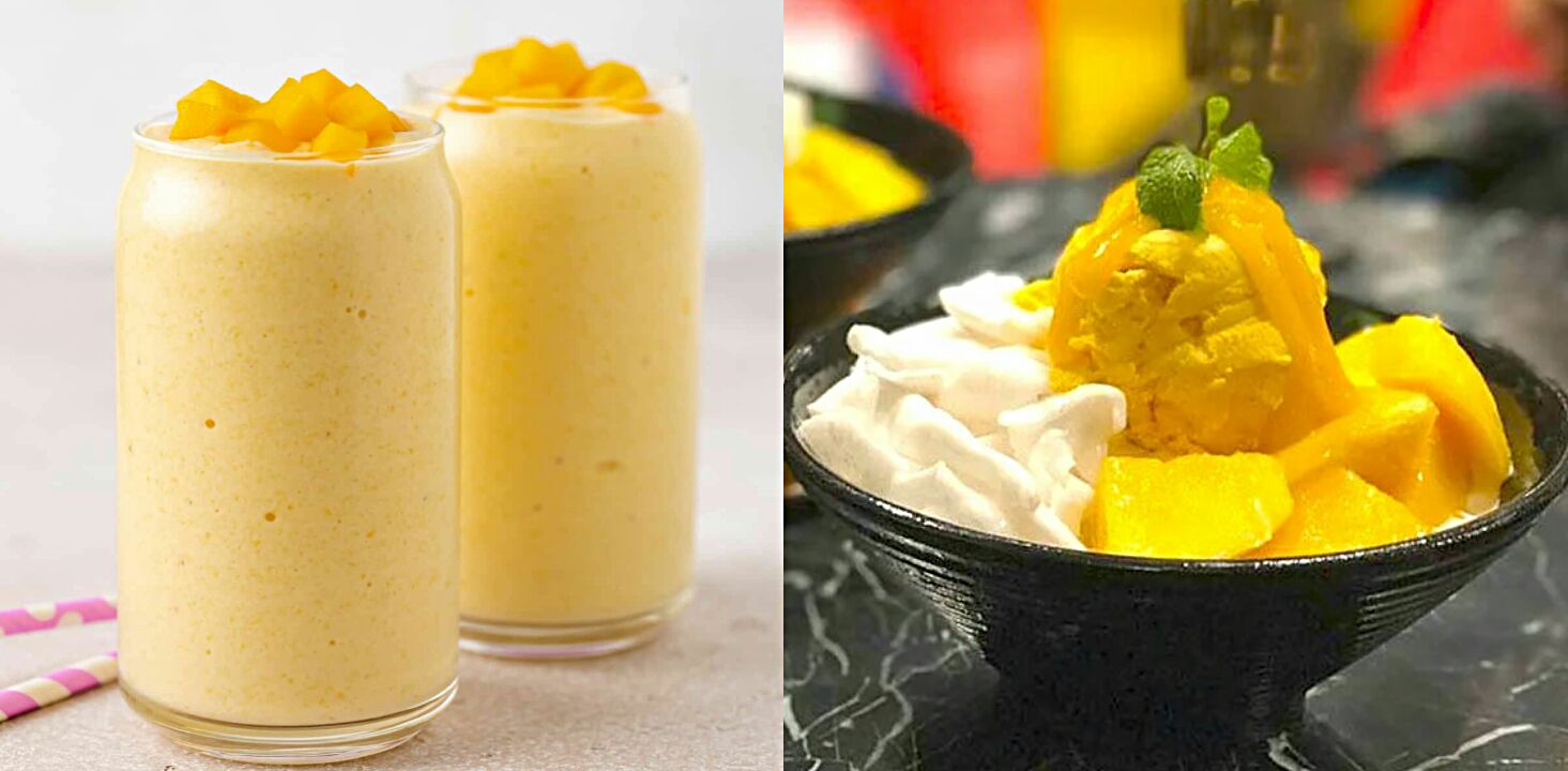 Тайские блюда с манго