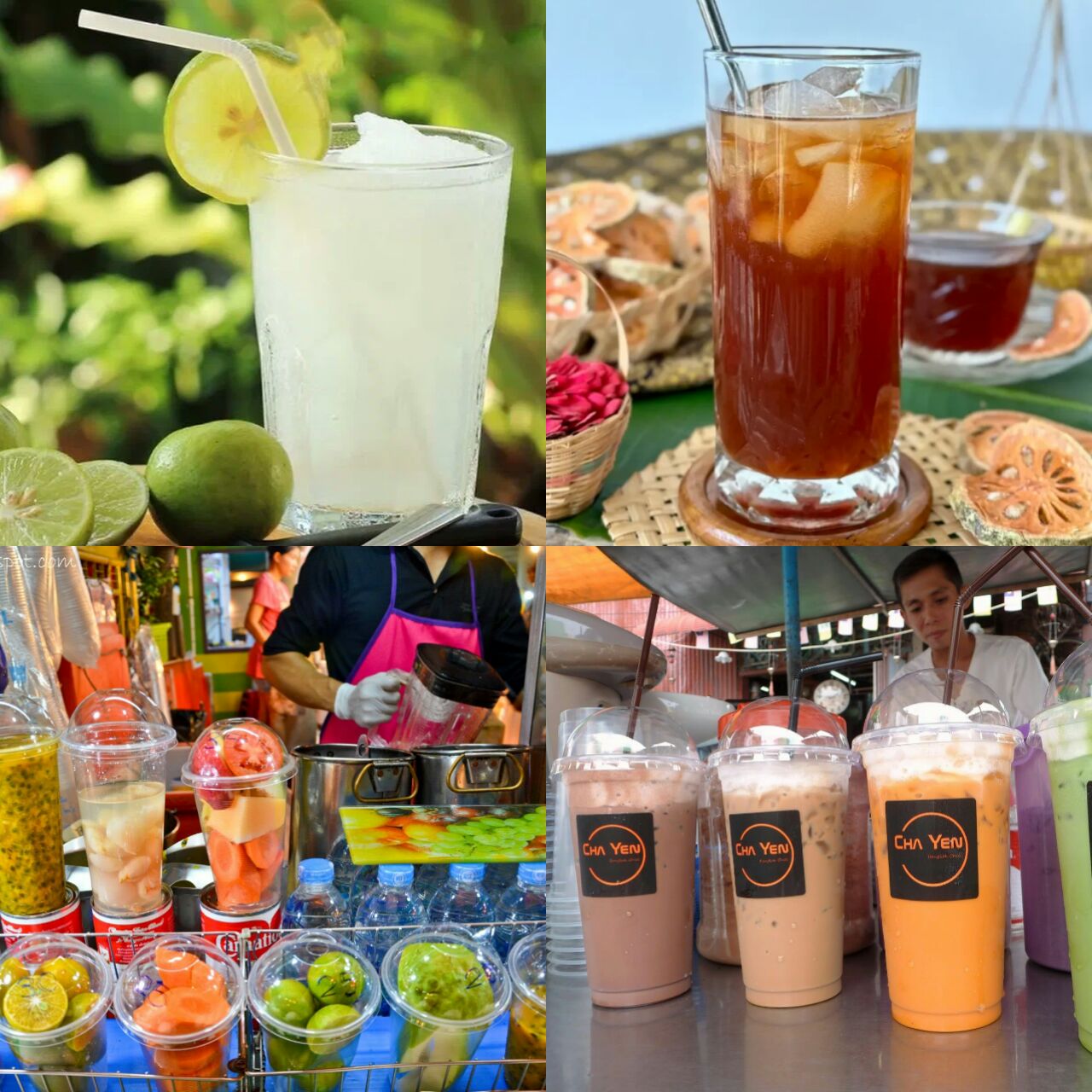 Популярные тайские напитки