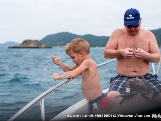 Caribo. Морская экскурсия в Паттайе.