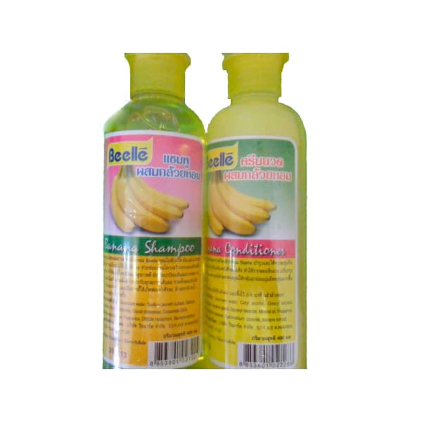 Шампунь и кондиционер Банановый, 400 мл.