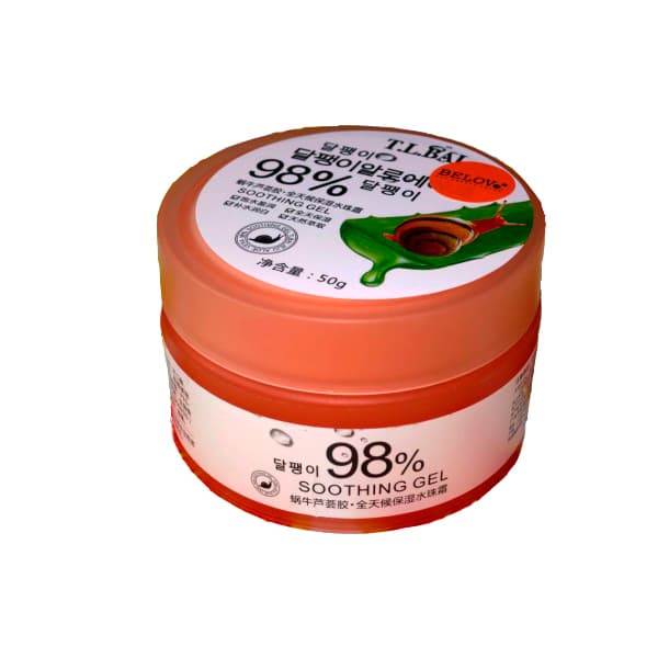Улиточный крем для лица Snail And Aloe 98% 50 гр.