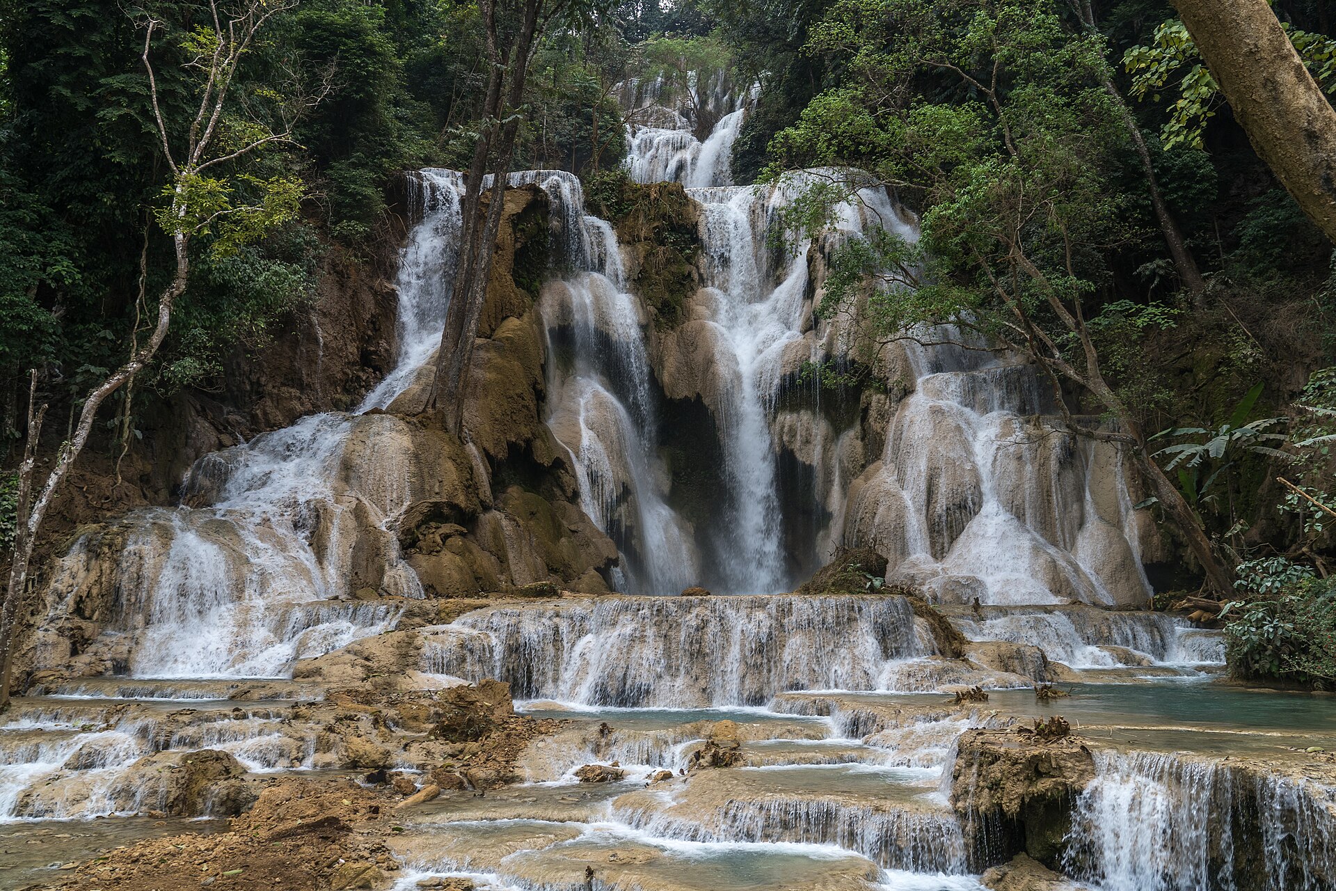 Лаос из Паттайи на 7 дней — водопад Куанг Си