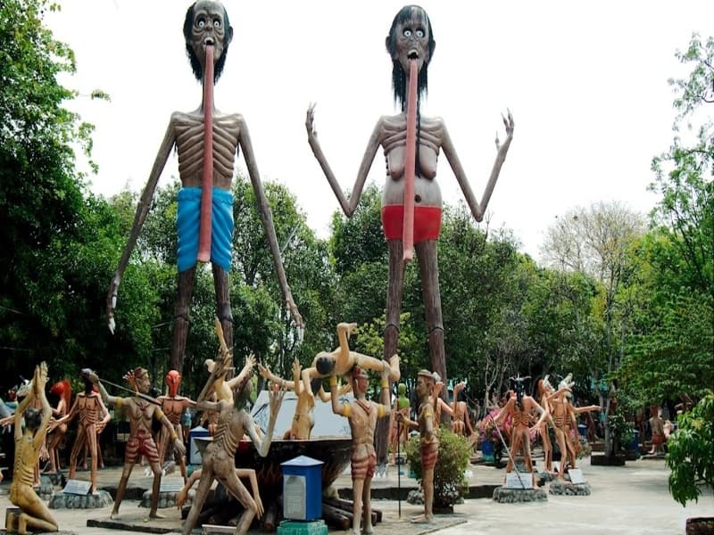 Экскурсия по Бангкоку: посещение храма Дракона, парка Ада и Рая и другое