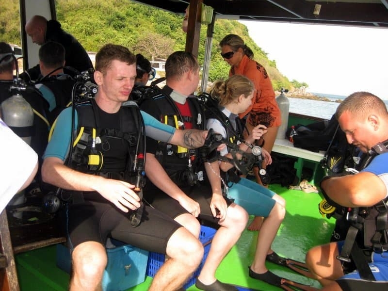 Таиланд. Дайвинг в Паттайе. Полная программа.